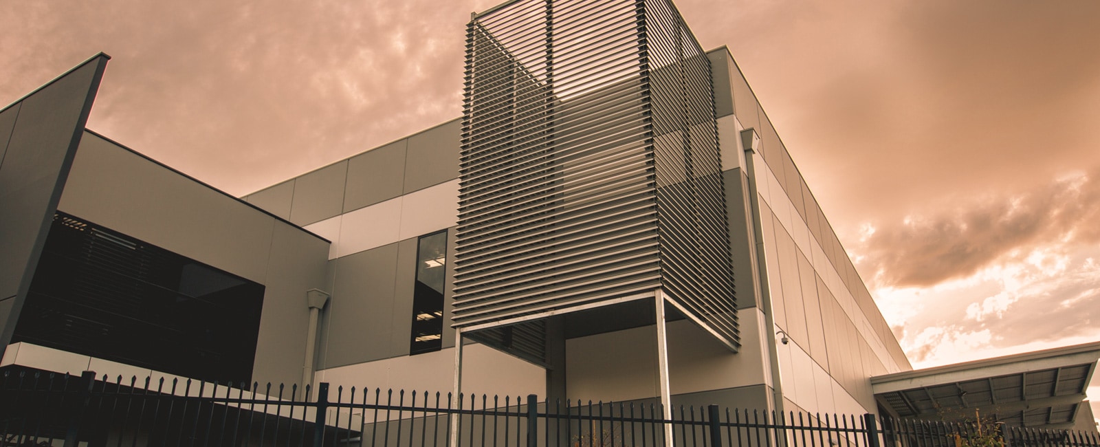Contemporary GiGi Industrial warehouse exterior